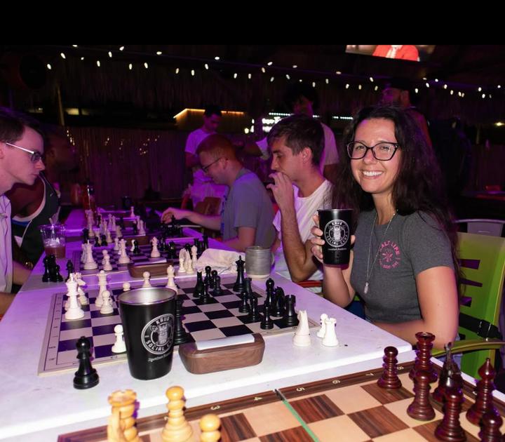A club night at Kava Social Chess Club in Bradenton