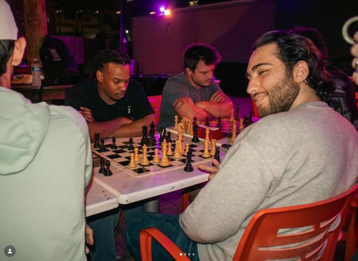 A club night at Kava Social Chess Club in Bradenton