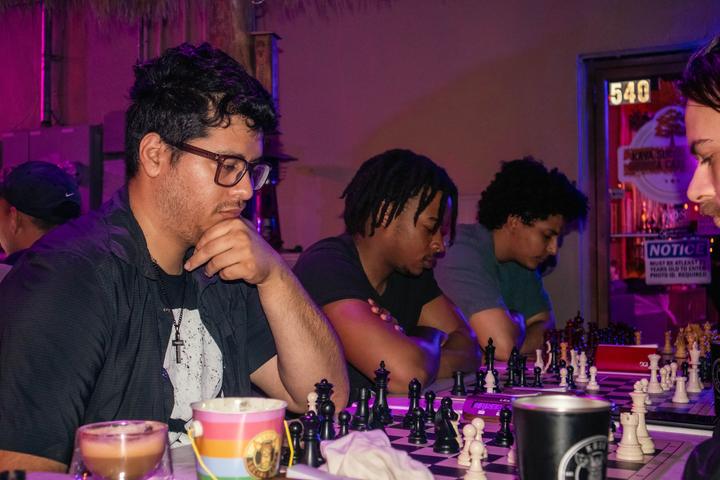 A club night at Kava Social Chess Club in Bradenton