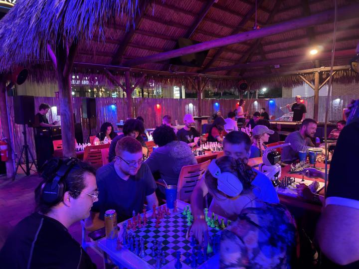 A club night at Kava Social Chess Club in Bradenton