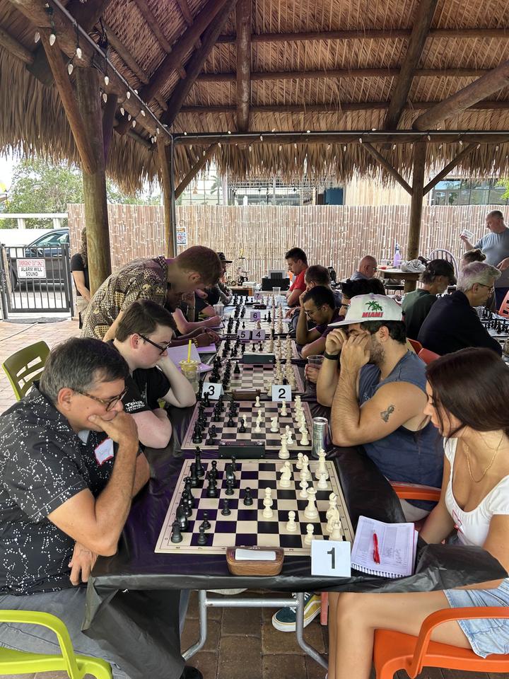 Kava Social Chess Club members at a club event