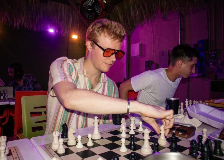 A club night at Kava Social Chess Club in Bradenton