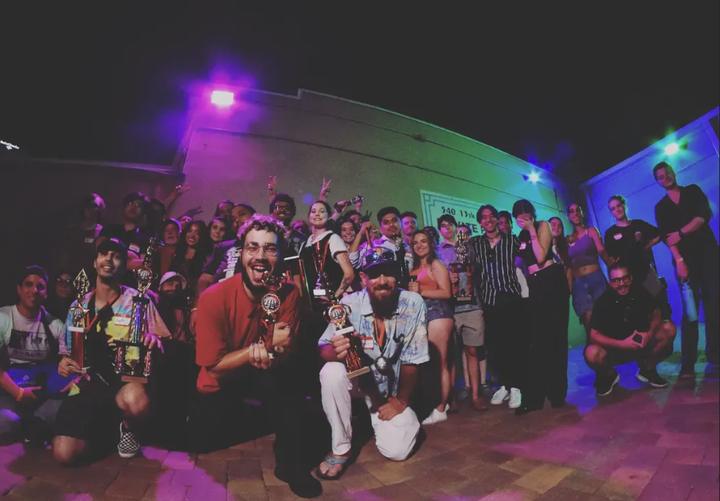 Kava Social Chess Club members at a club event
