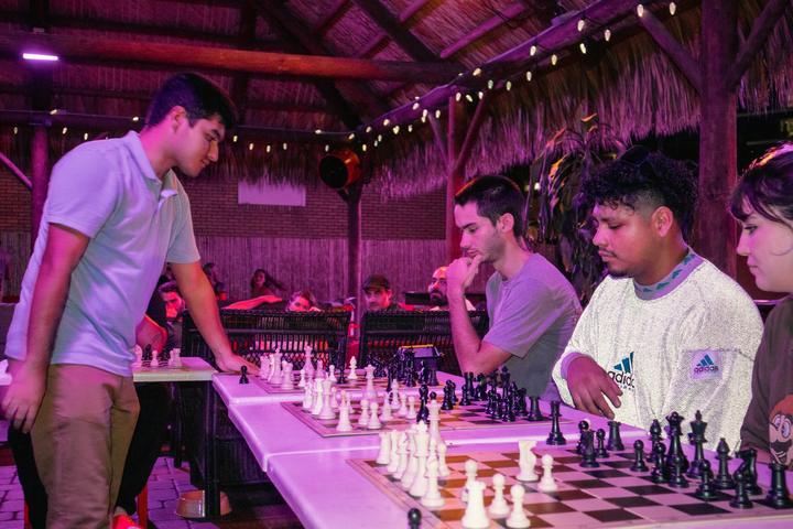 A club night at Kava Social Chess Club in Bradenton