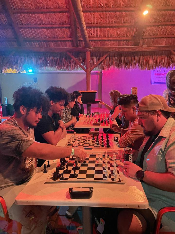 A club night at Kava Social Chess Club in Bradenton