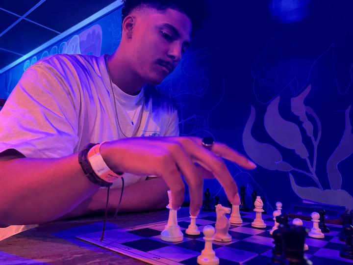 A club night at Kava Social Chess Club in Bradenton