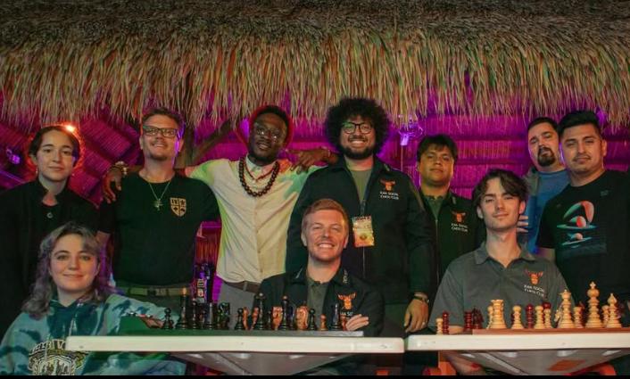 Kava Social Chess Club members at a club event