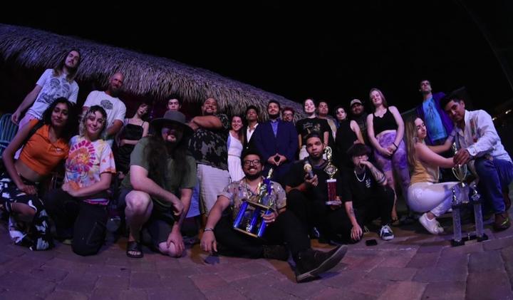 Kava Social Chess Club members at a club event