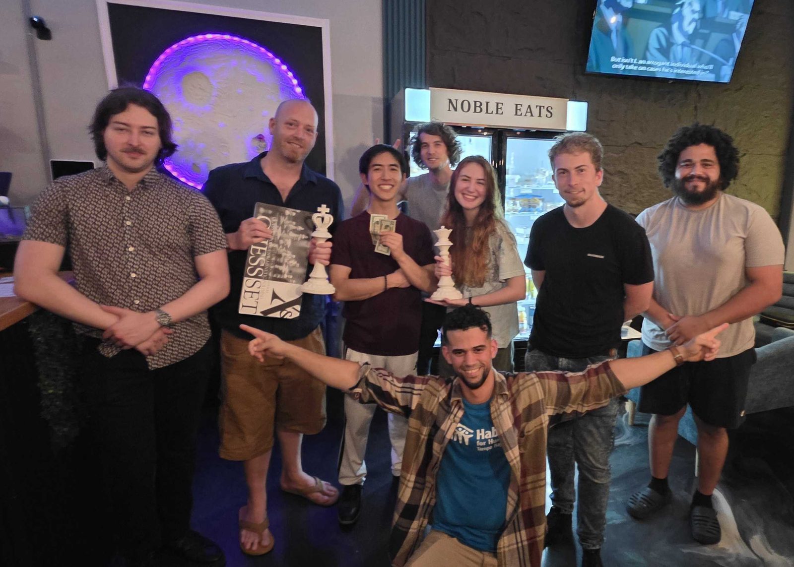The Kava Social squad with the night's trophies
